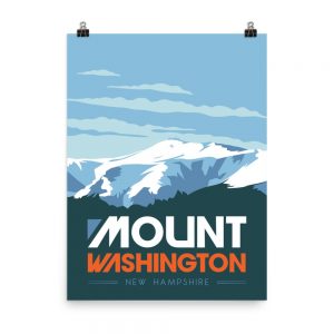 Mount Washington Poster - Salt Pump Climbing Co.